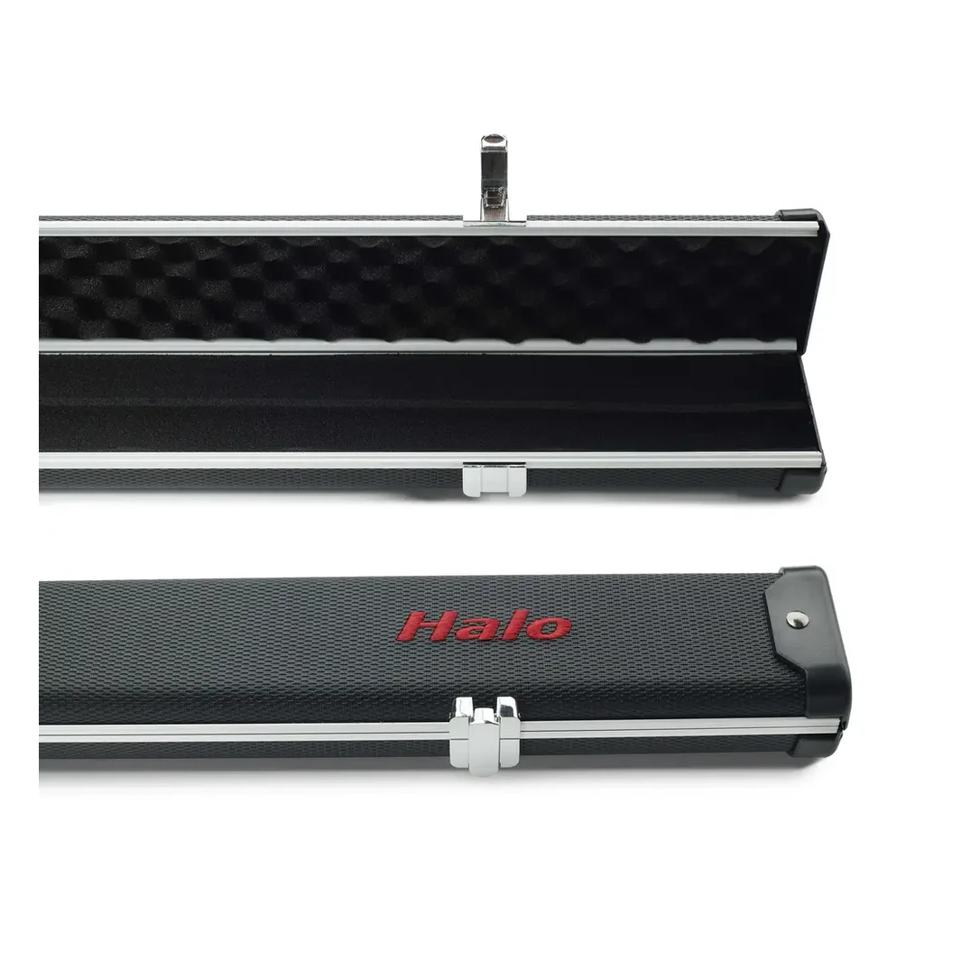 Peradon Halo Carbon & Red Logo ¾ Snooker Cue Case