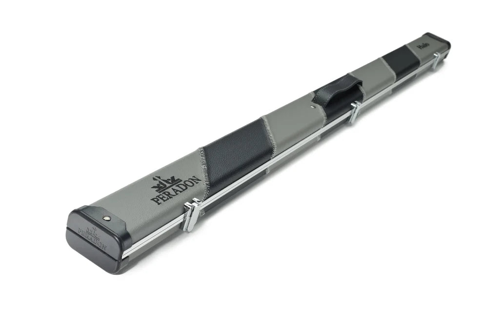 Peradon Halo Grey & Black Stripe ¾ Snooker Cue Case