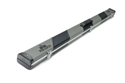 Peradon Halo Grey & Black Stripe ¾ Snooker Cue Case