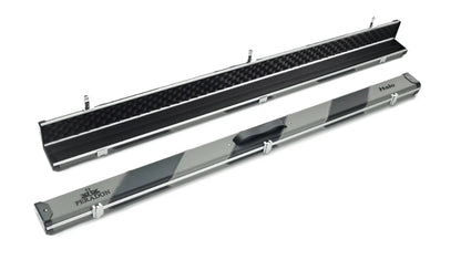 Peradon Halo Grey & Black Stripe ¾ Snooker Cue Case