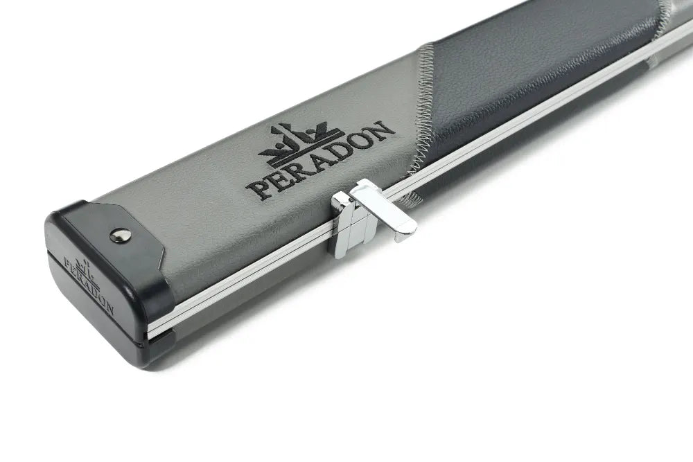 Peradon Halo Grey & Black Stripe ¾ Snooker Cue Case