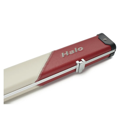 Peradon Halo Red & Cream Stripe ¾ Snooker Cue Case