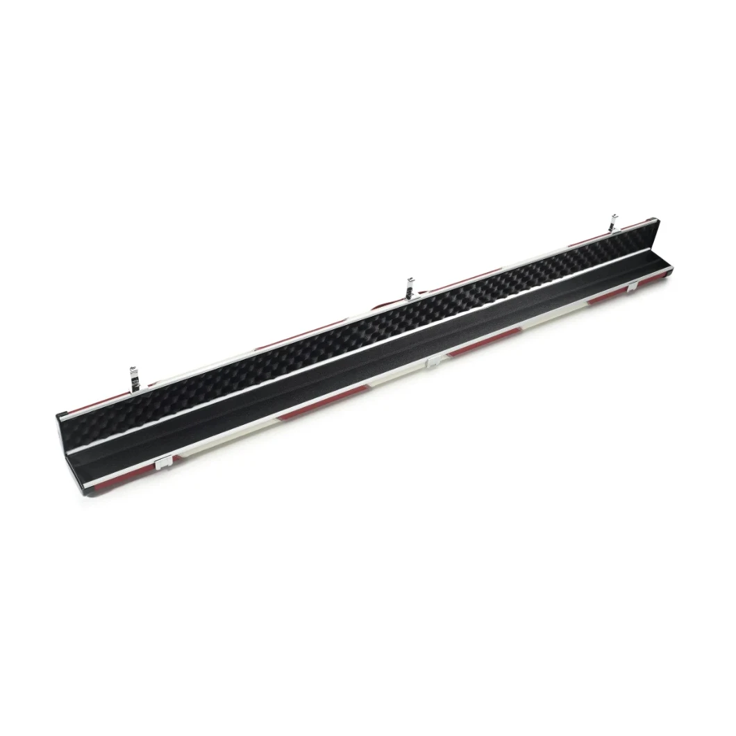 Peradon Halo Red & Cream Stripe ¾ Snooker Cue Case
