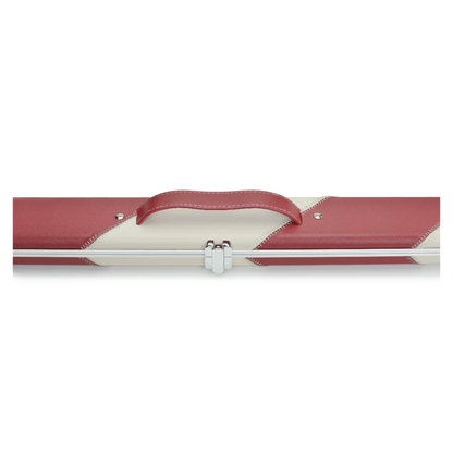 Peradon Halo Red & Cream Stripe ¾ Snooker Cue Case