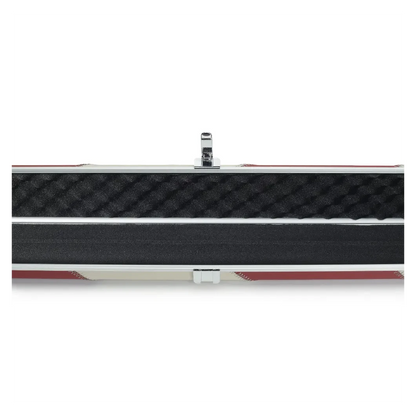 Peradon Halo Red & Cream Stripe ¾ Snooker Cue Case