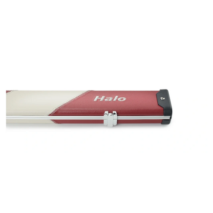 Peradon Halo Red & Cream Stripe ¾ Snooker Cue Case