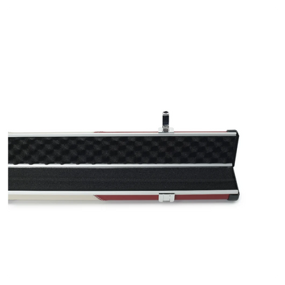 Peradon Halo Red & Cream Stripe ¾ Snooker Cue Case