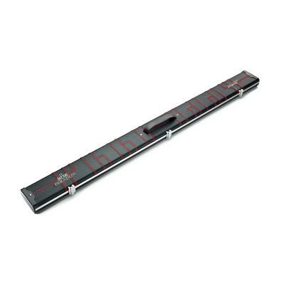 Peradon Halo Plus Black Patch & Red Stitch ¾ Jointed Extra Wide Snooker Cue Case