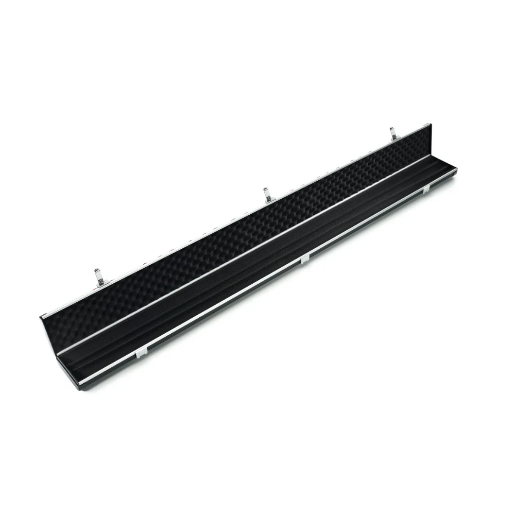 Peradon Halo Plus Black Patch & Red Stitch ¾ Jointed Extra Wide Snooker Cue Case