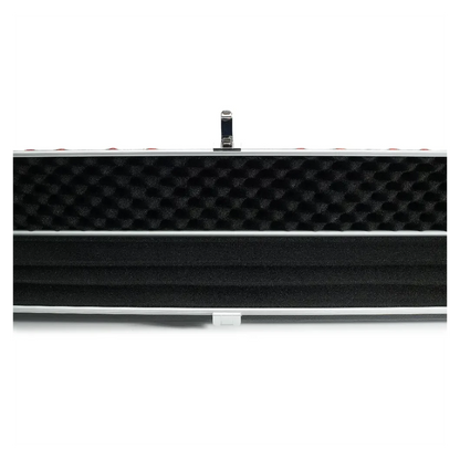 Peradon Halo Plus Black Patch & Red Stitch ¾ Jointed Extra Wide Snooker Cue Case