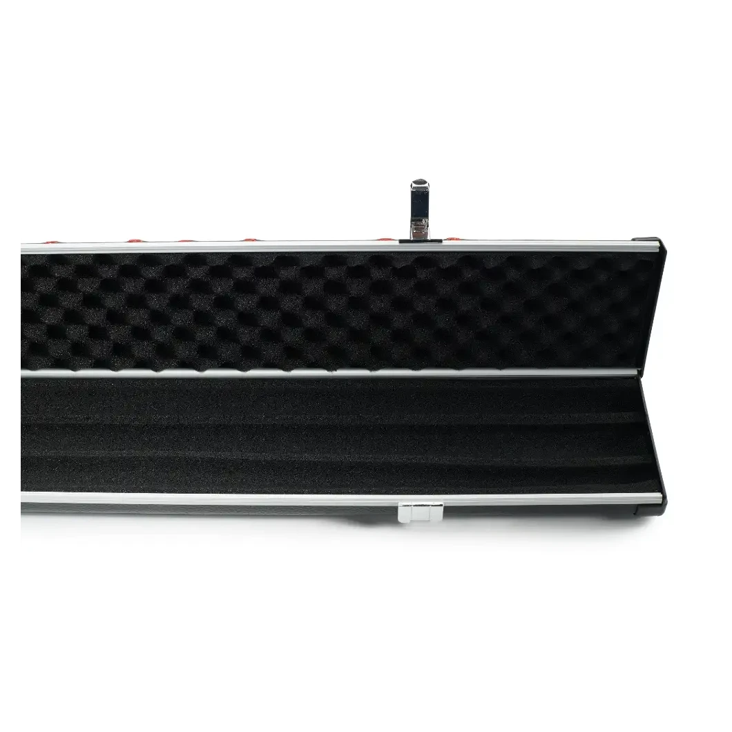 Peradon Halo Plus Black Patch & Red Stitch ¾ Jointed Extra Wide Snooker Cue Case