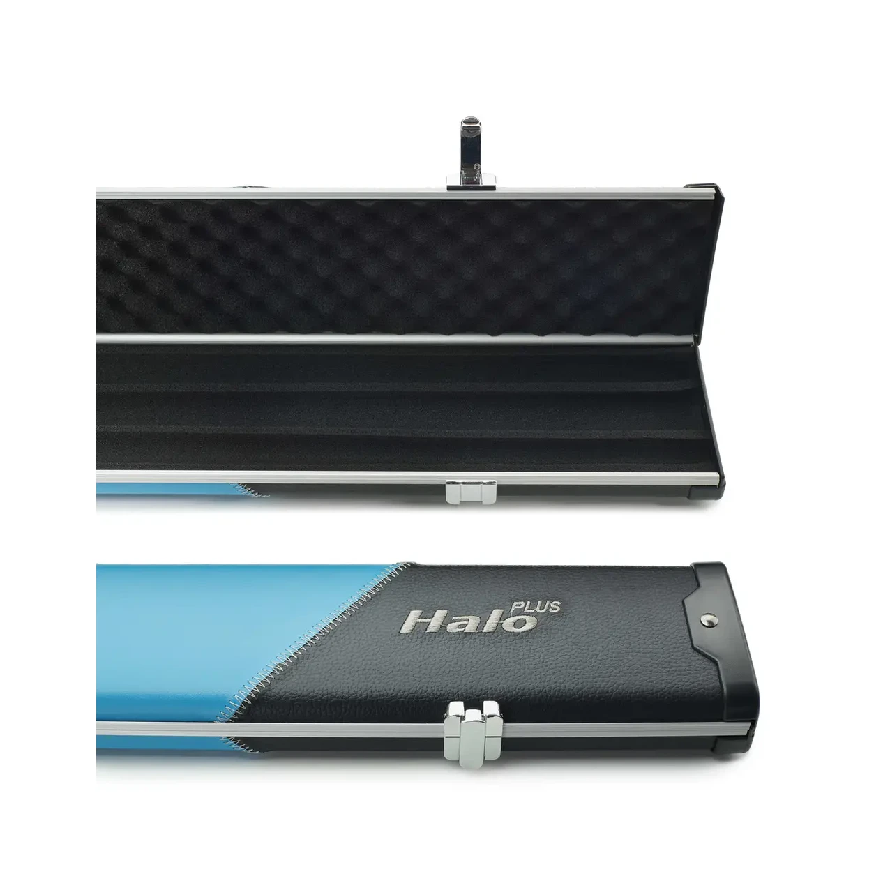 Peradon Halo Plus Black Sky Stripe 3/4 Jointed Extra Wide Snooker Cue Case