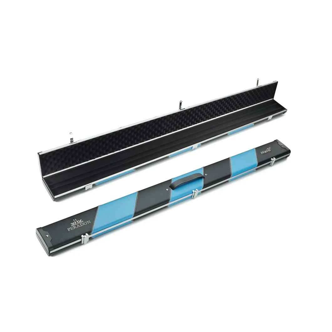 Peradon Halo Plus Black Sky Stripe 3/4 Jointed Extra Wide Snooker Cue Case