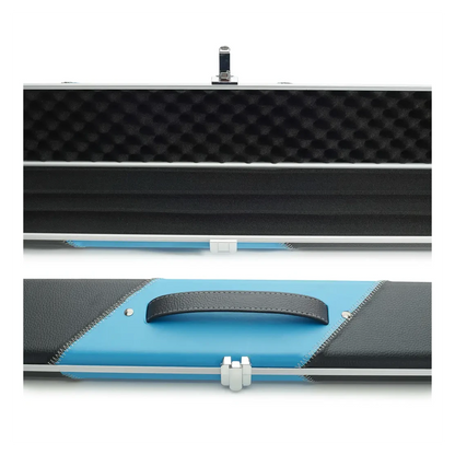 Peradon Halo Plus Black Sky Stripe 3/4 Jointed Extra Wide Snooker Cue Case