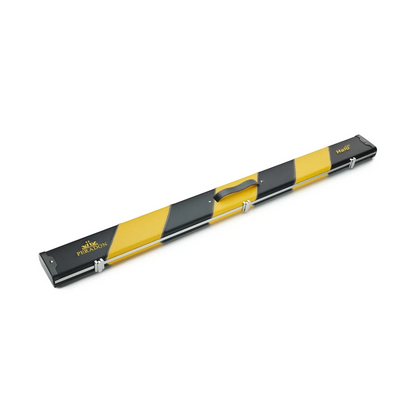 Peradon Halo Plus Black Yellow Stripe 3/4 Jointed Extra Wide Snooker Cue Case