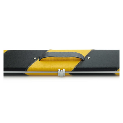 Peradon Halo Plus Black Yellow Stripe 3/4 Jointed Extra Wide Snooker Cue Case