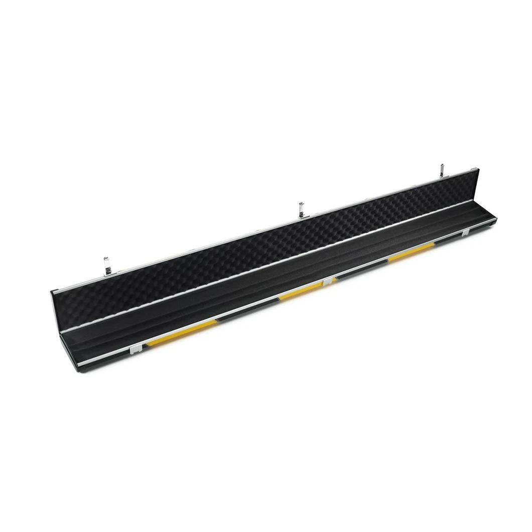 Peradon Halo Plus Black Yellow Stripe 3/4 Jointed Extra Wide Snooker Cue Case