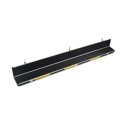 Peradon Halo Plus Black Yellow Stripe 3/4 Jointed Extra Wide Snooker Cue Case