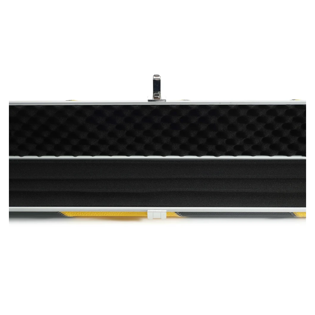 Peradon Halo Plus Black Yellow Stripe 3/4 Jointed Extra Wide Snooker Cue Case