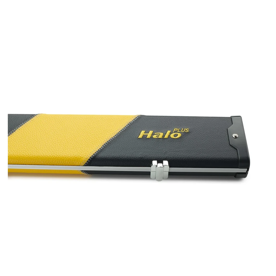 Peradon Halo Plus 1 Piece Black Yellow Stripe Extra Wide Cue Case
