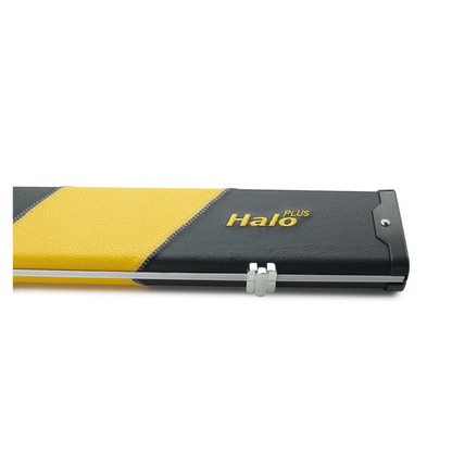 Peradon Halo Plus 1 Piece Black Yellow Stripe Extra Wide Cue Case