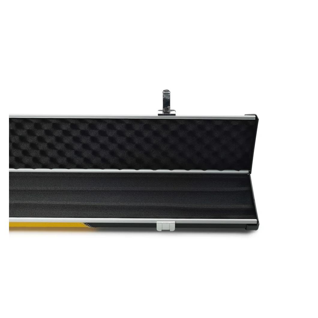 Peradon Halo Plus Black Yellow Stripe 3/4 Jointed Extra Wide Snooker Cue Case