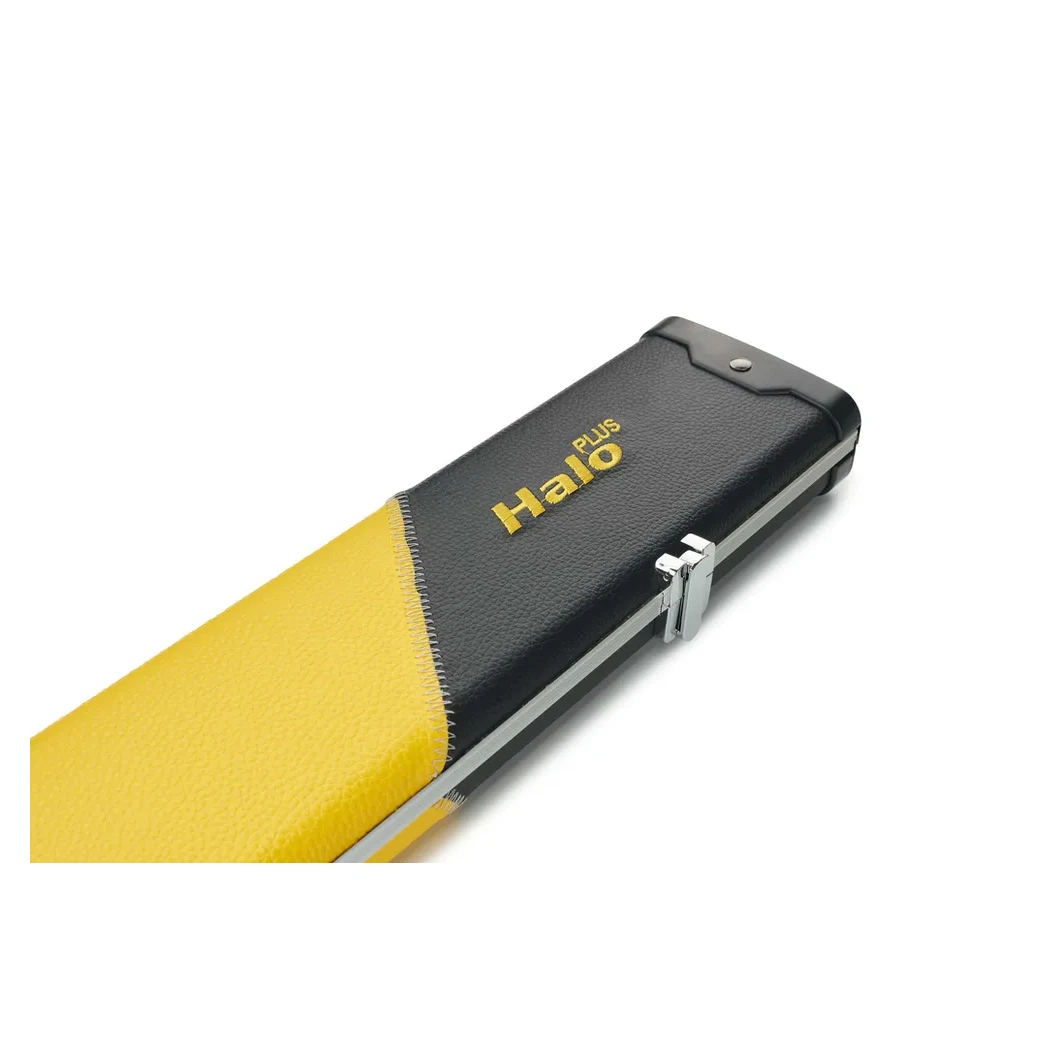 Peradon Halo Plus Black Yellow Stripe 3/4 Jointed Extra Wide Snooker Cue Case