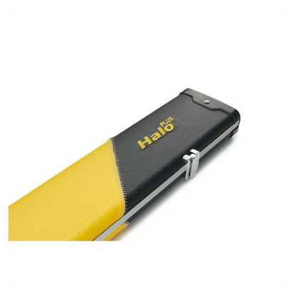 Peradon Halo Plus Black Yellow Stripe 3/4 Jointed Extra Wide Snooker Cue Case