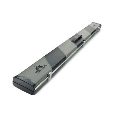 Peradon Halo Plus Grey & Black Stripe 3/4 Jointed Extra Wide Snooker Cue Case