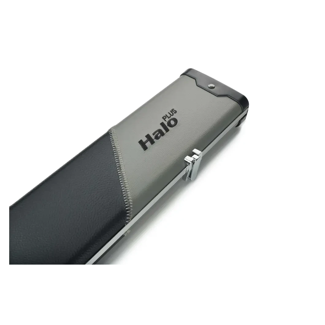 Peradon Halo Plus Grey & Black Stripe 3/4 Jointed Extra Wide Snooker Cue Case