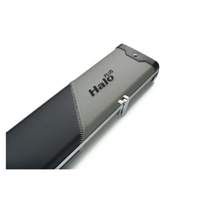 Peradon Halo Plus Grey & Black Stripe 3/4 Jointed Extra Wide Snooker Cue Case