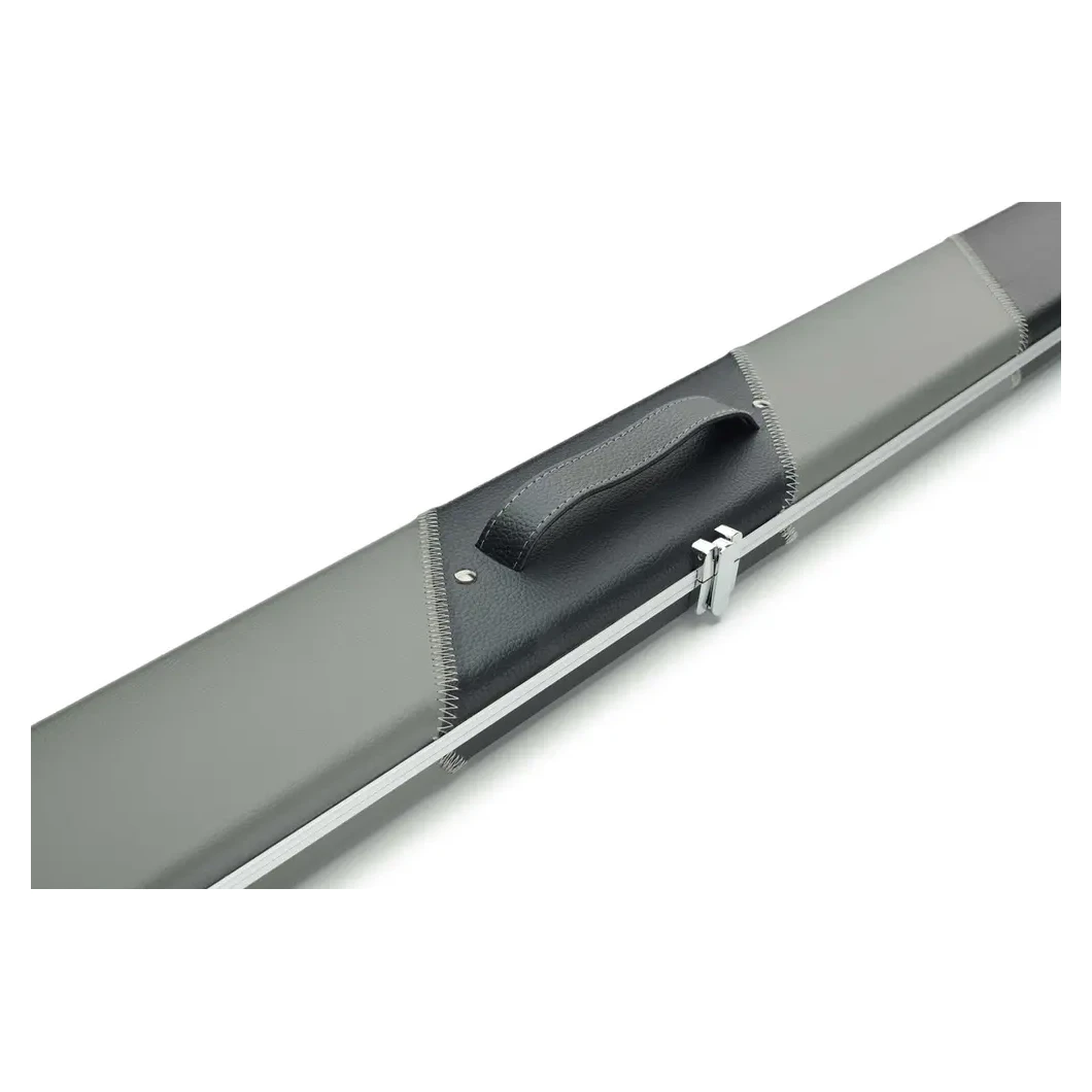 Peradon Halo Plus Grey & Black Stripe 3/4 Jointed Extra Wide Snooker Cue Case