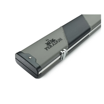 Peradon Halo Plus Grey & Black Stripe 3/4 Jointed Extra Wide Snooker Cue Case