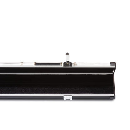 Peradon Halo Plus Black White Patch ¾ Jointed Extra Wide Snooker Cue Case
