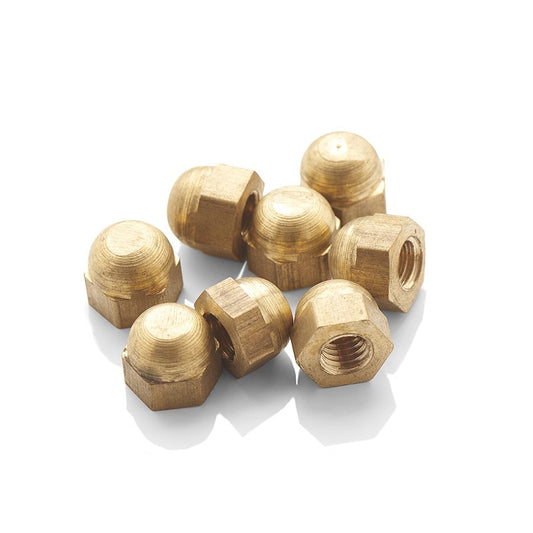 Dome Nuts Brass M5 Thread