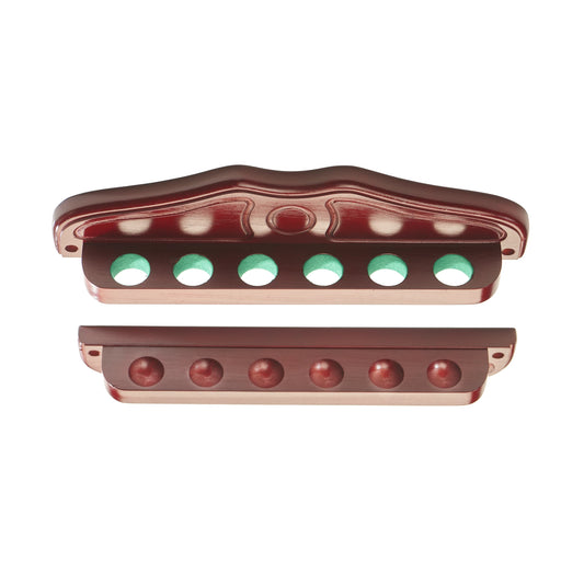 Peradon Club Quality Cue Rack with Baize Lined Holes