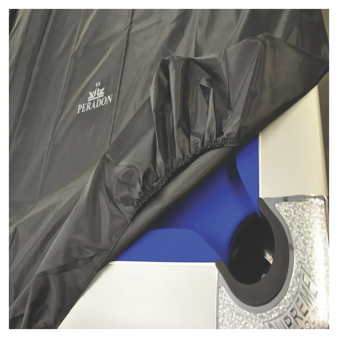 Peradon Black Fitted Snooker & Pool Table Cover 6 Sizes