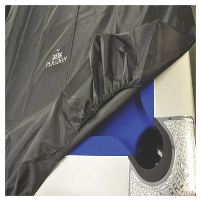 Peradon Black Fitted Snooker & Pool Table Cover 6 Sizes