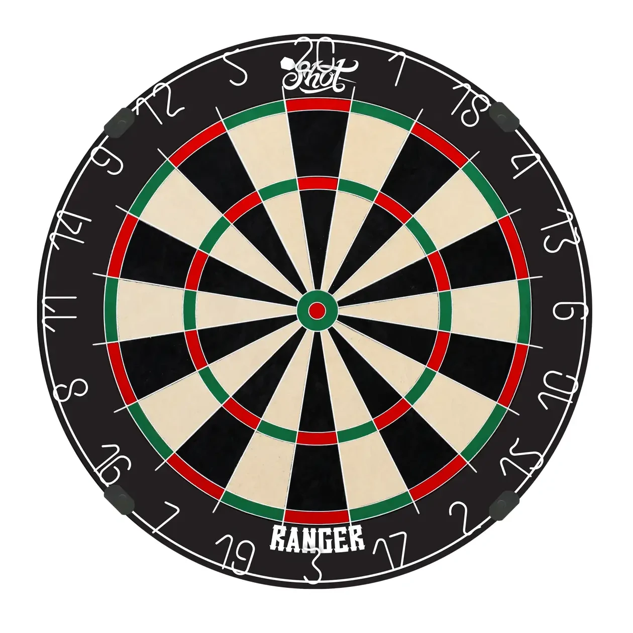 Shot Ranger Bristle Dartboard