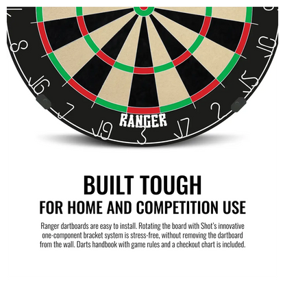Shot Ranger Bristle Dartboard
