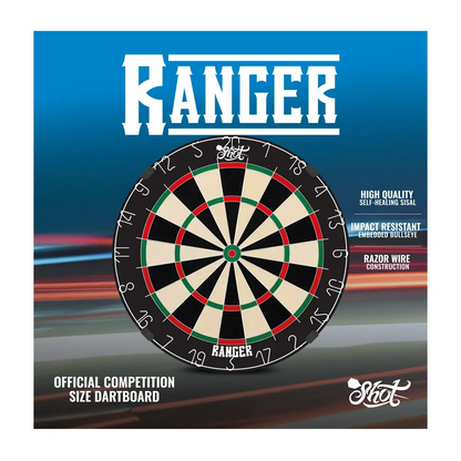 Shot Ranger Bristle Dartboard