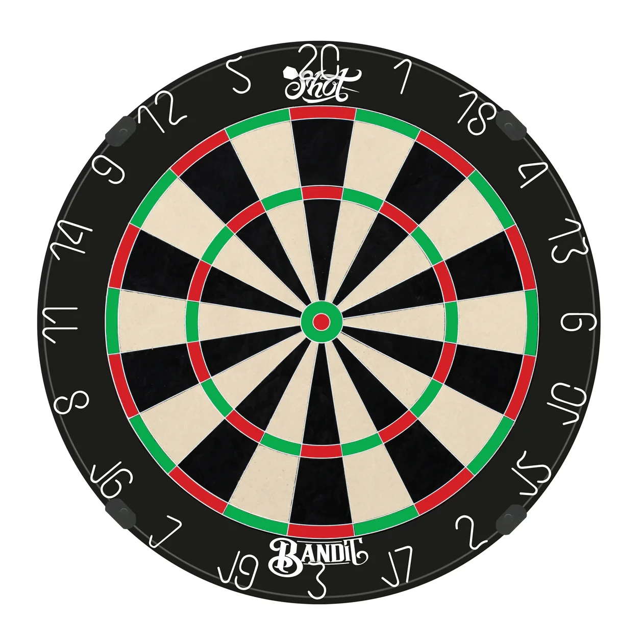 Shot Bandit Gen 4 Dartboard Front View