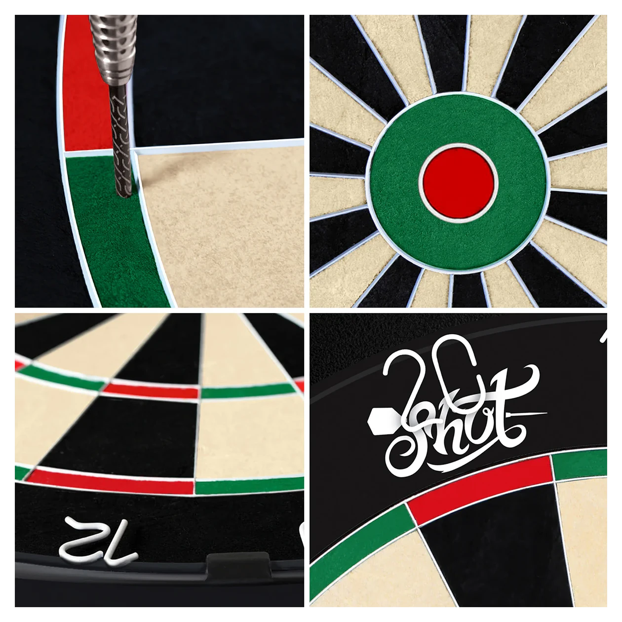 Shot Bandit Gen 4 Dartboard Close-Ups