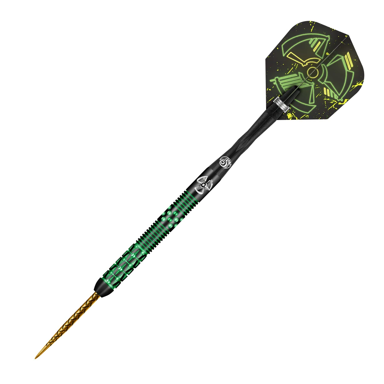 Shot Pro Series – Stowe Buntz 2.0 Black Ti Steel Tip Dart Set - 90% Tungsten Barrels