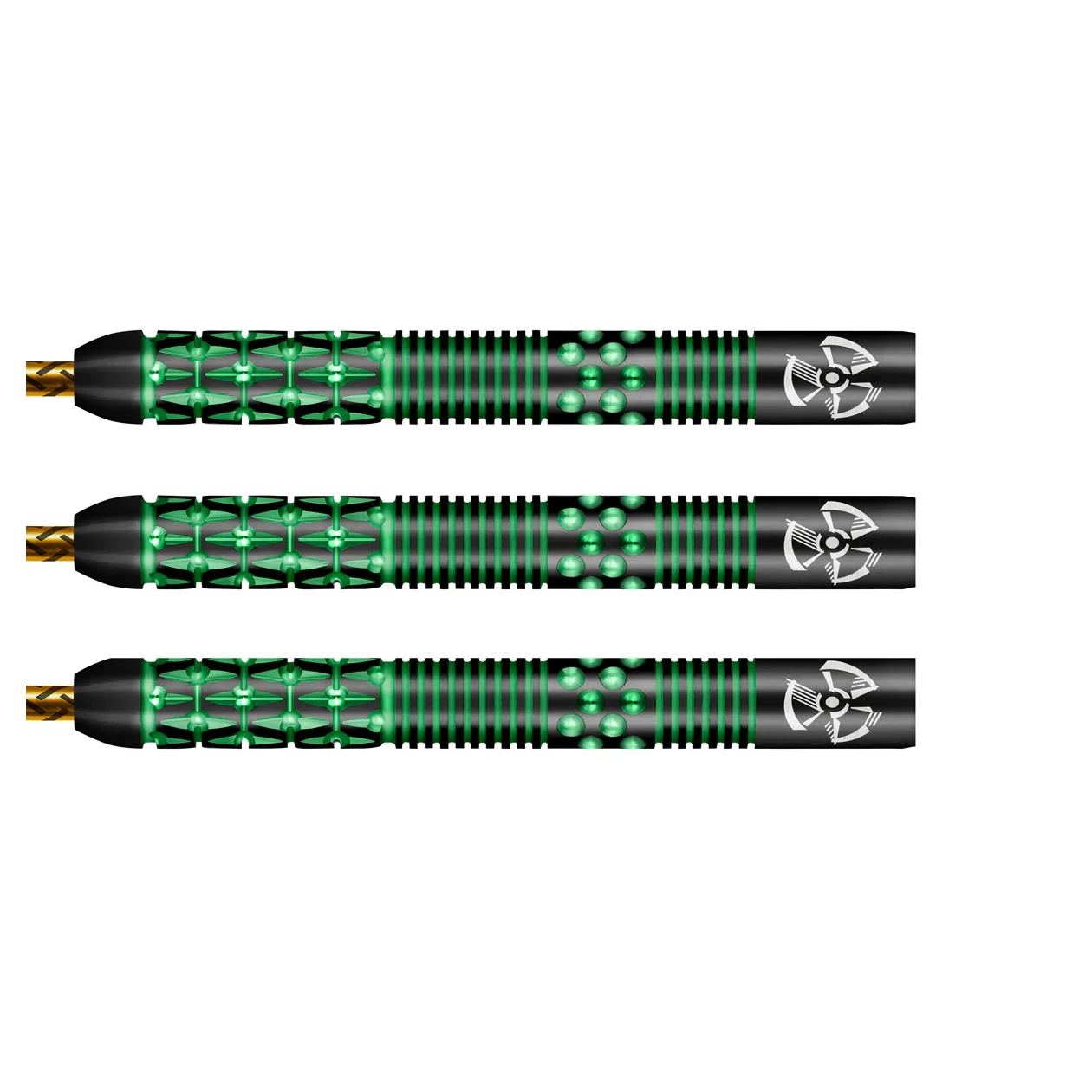 Shot Pro Series – Stowe Buntz 2.0 Black Ti Steel Tip Dart Set - 90% Tungsten Barrels