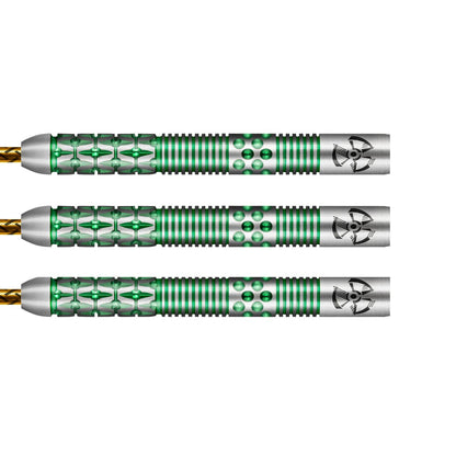 Shot Stowe Buntz 2.0 Steel Tip Dart Set 90% Tungsten Barrels 23g