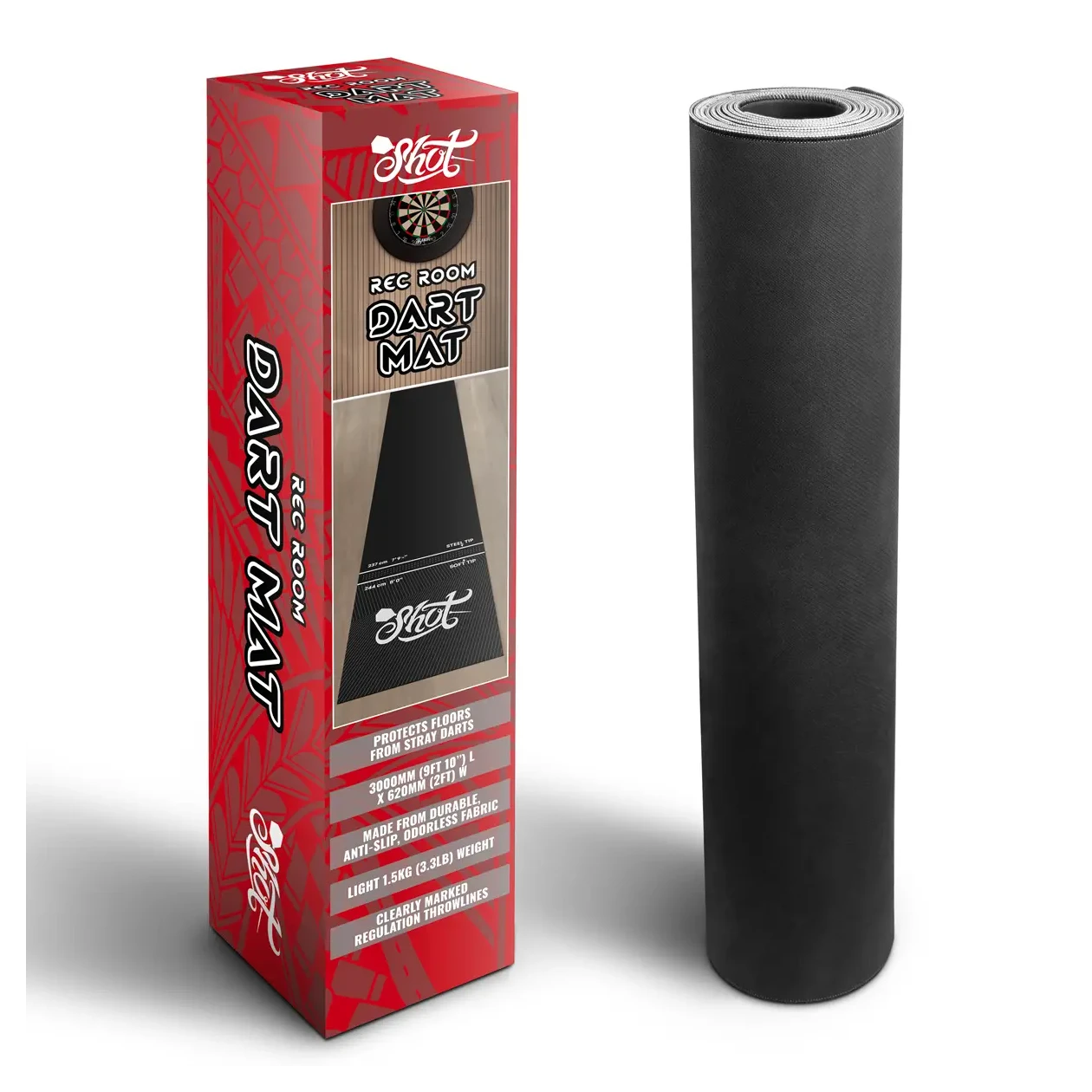 Shot Rec Room Dart Mat