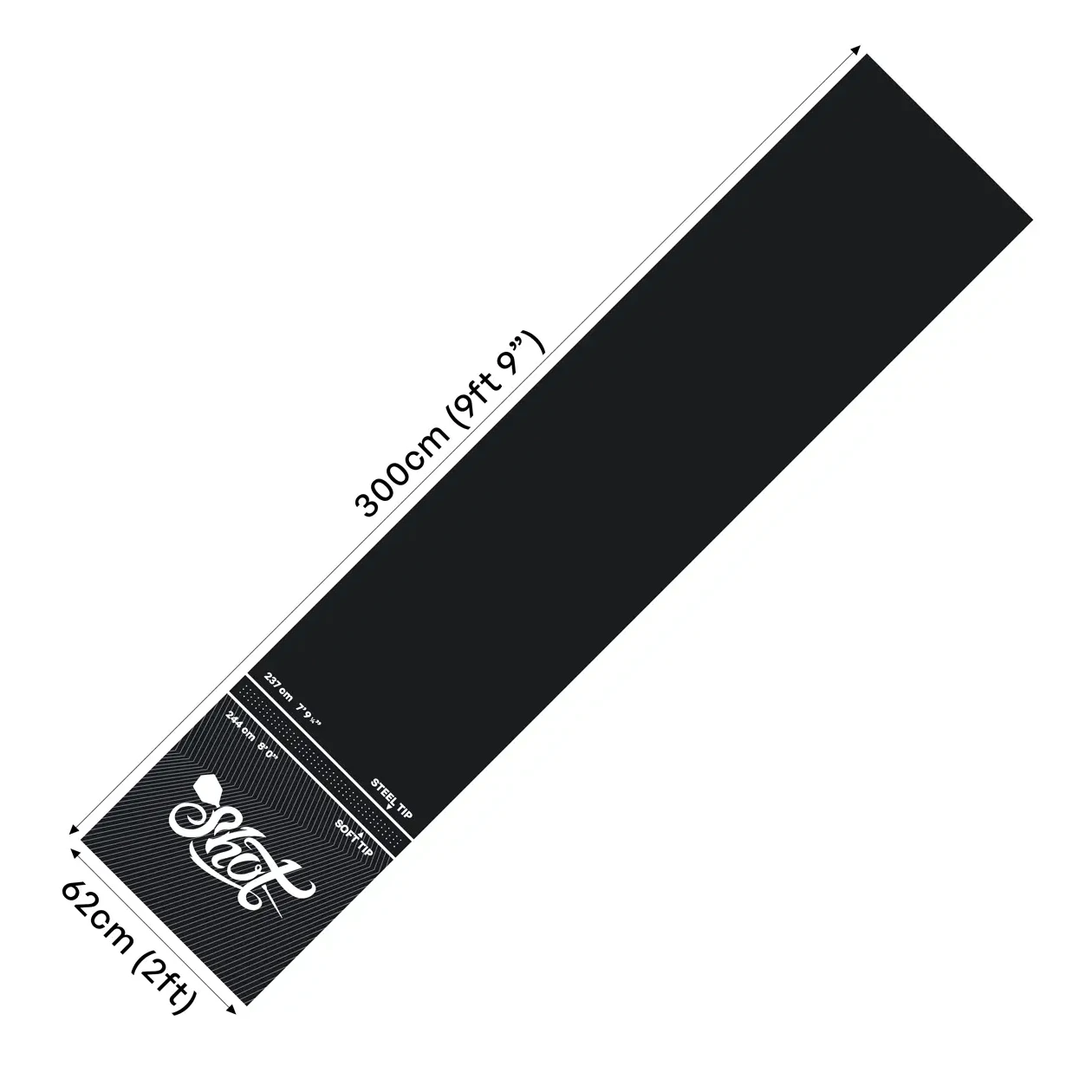 Shot Rec Room Dart Mat