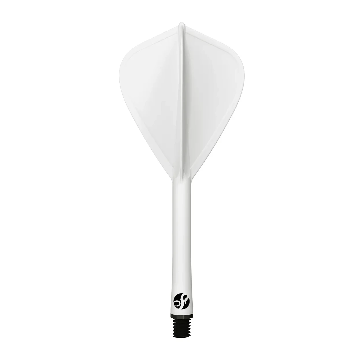 Shot Flight Deck - One Piece Dart Flight and Shaft System | White | Kite