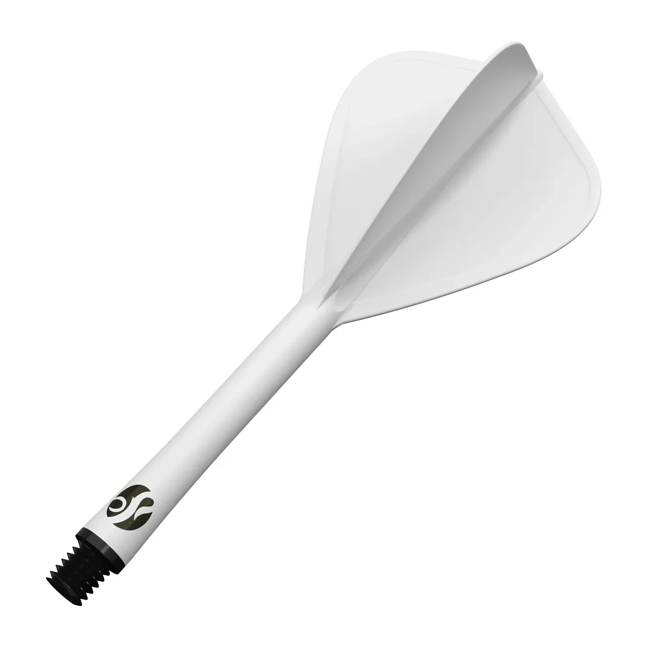 Shot Flight Deck - One Piece Dart Flight and Shaft System | White | Kite